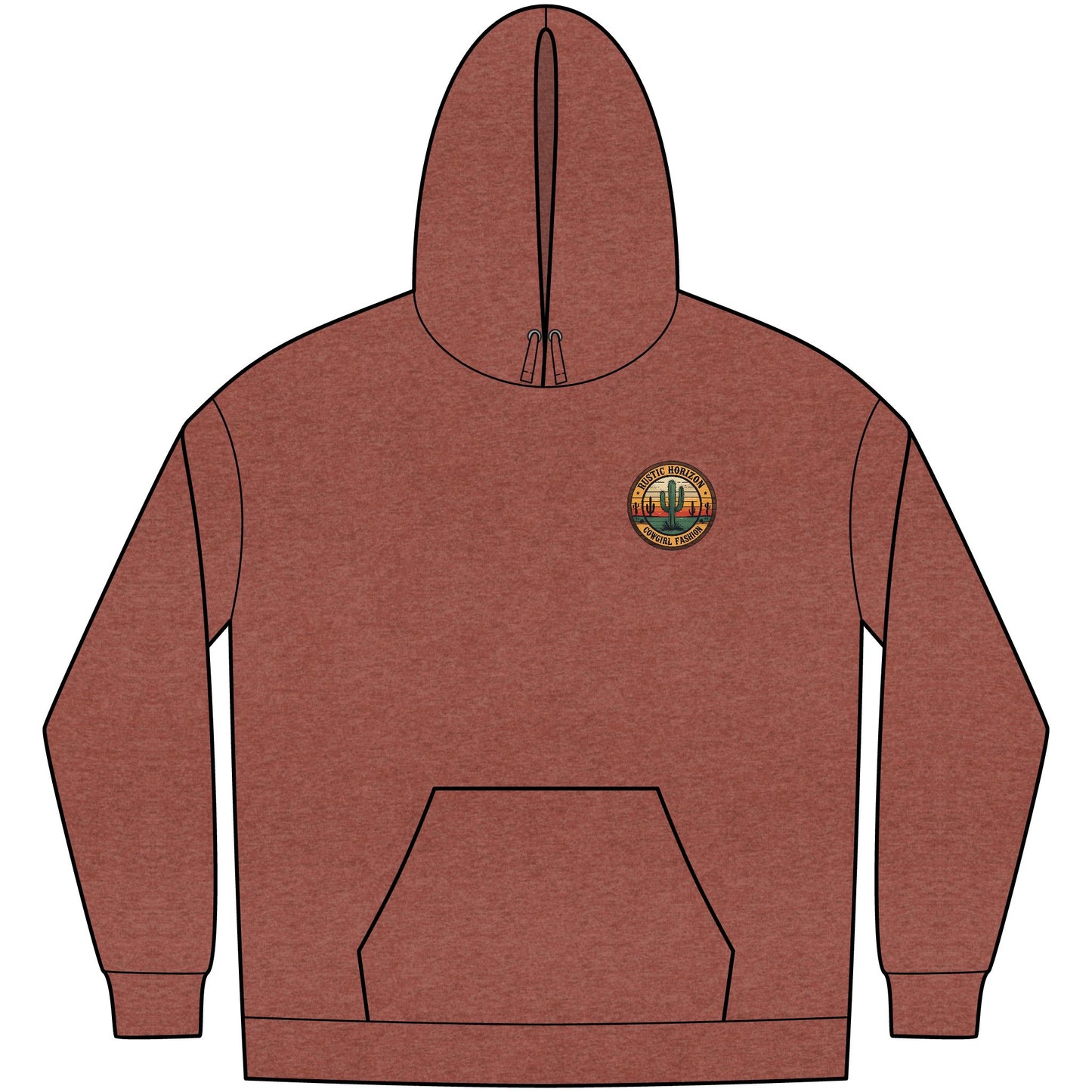 Cowgirl Unisex Western Fleece Hoodie, Rustic Fashion Sweatshirt, Cozy Winter Apparel, Gift for Rodeo Lovers, Casual Outdoor Clothing