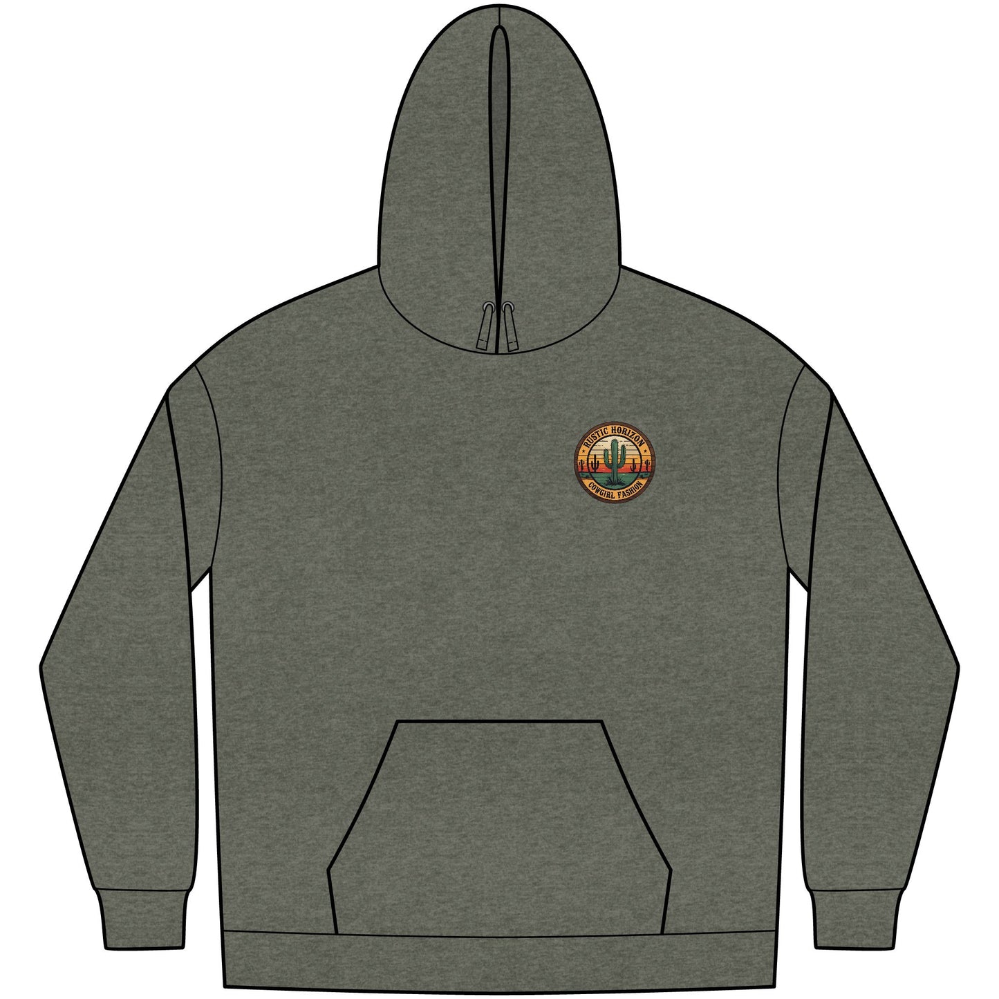 Cowgirl Unisex Western Fleece Hoodie, Rustic Fashion Sweatshirt, Cozy Winter Apparel, Gift for Rodeo Lovers, Casual Outdoor Clothing