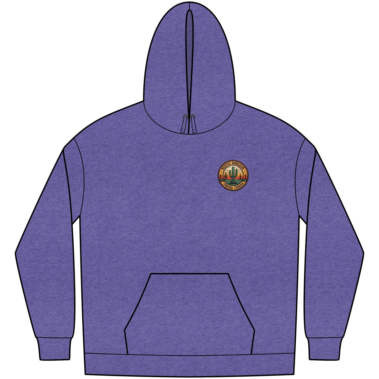 Cowgirl Unisex Western Fleece Hoodie, Rustic Fashion Sweatshirt, Cozy Winter Apparel, Gift for Rodeo Lovers, Casual Outdoor Clothing