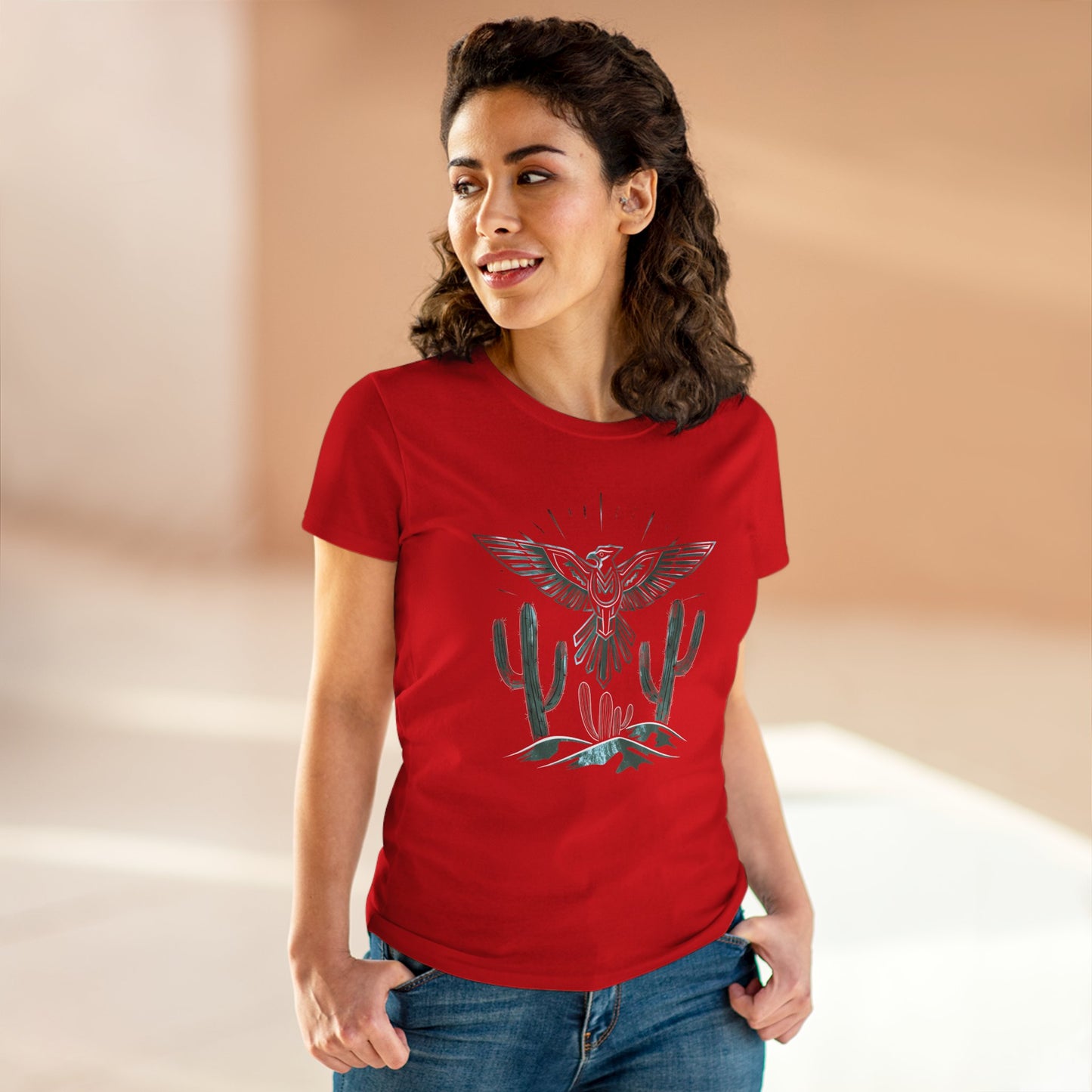 Women's Tee - Thunderbird Western Fashion Cowgirl