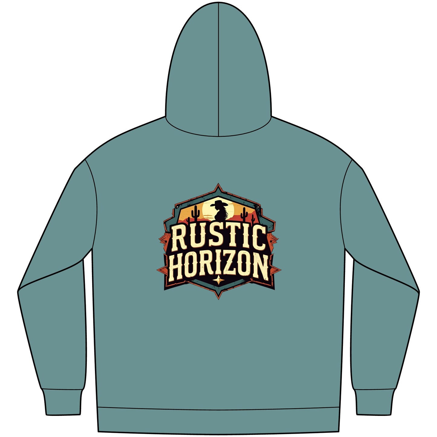 Cowgirl Unisex Western Fleece Hoodie, Rustic Fashion Sweatshirt, Cozy Winter Apparel, Gift for Rodeo Lovers, Casual Outdoor Clothing