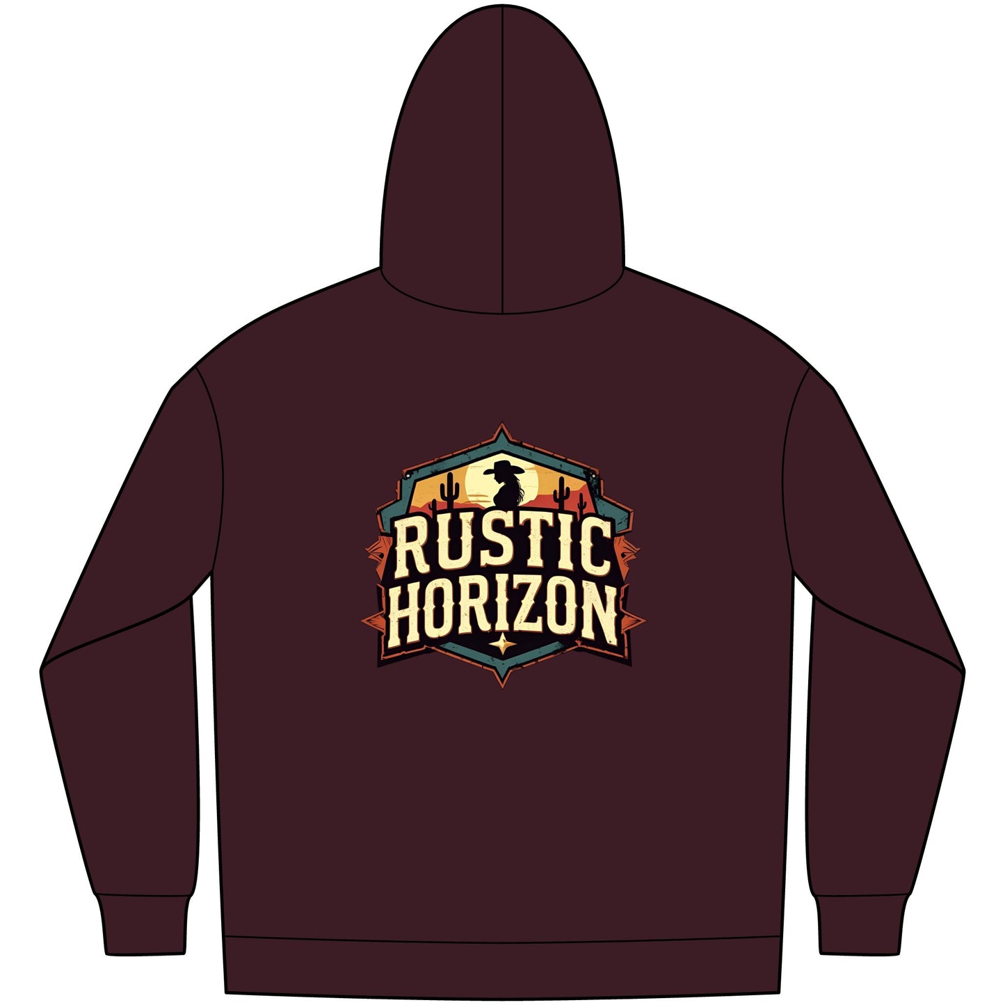 Cowgirl Unisex Western Fleece Hoodie, Rustic Fashion Sweatshirt, Cozy Winter Apparel, Gift for Rodeo Lovers, Casual Outdoor Clothing