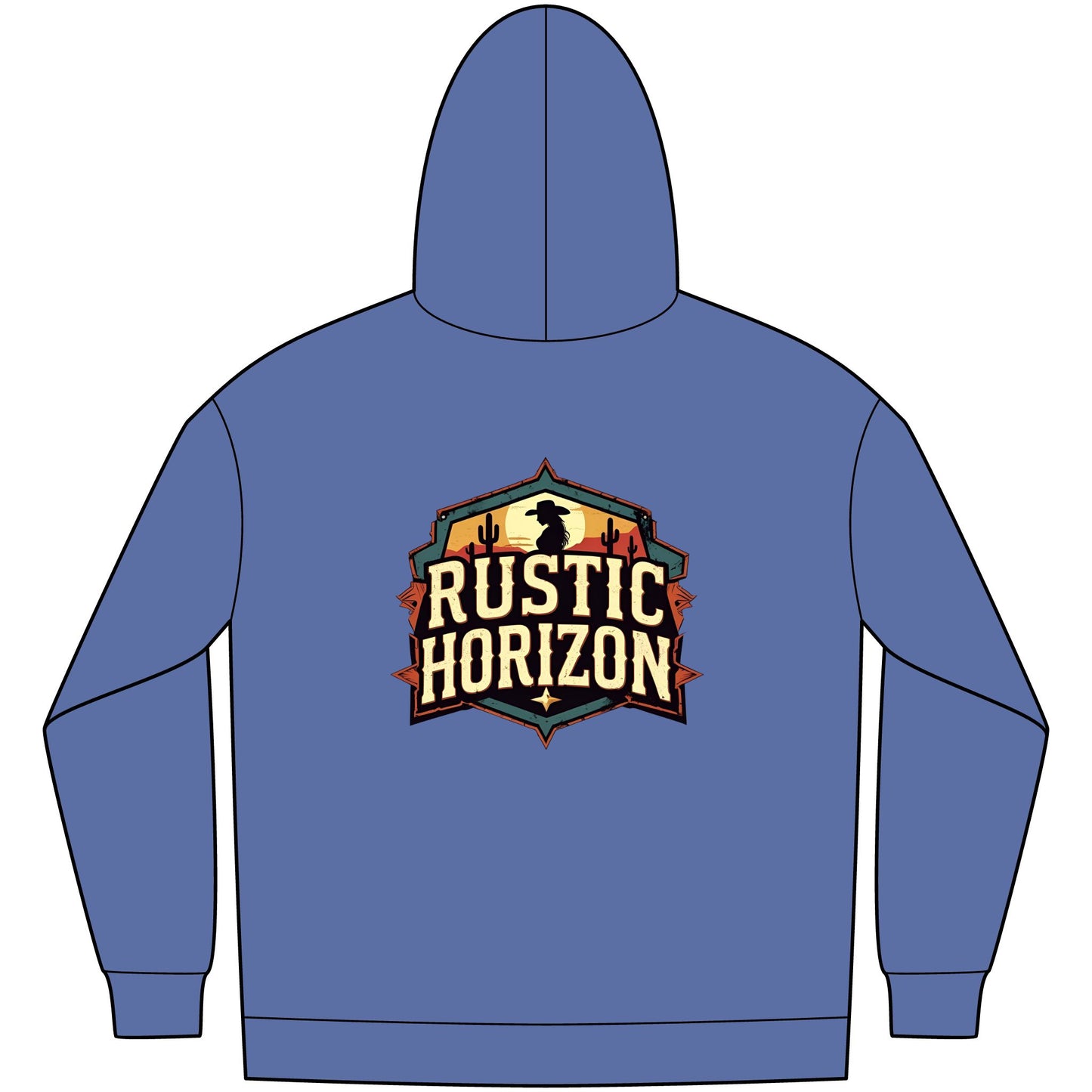 Cowgirl Unisex Western Fleece Hoodie, Rustic Fashion Sweatshirt, Cozy Winter Apparel, Gift for Rodeo Lovers, Casual Outdoor Clothing