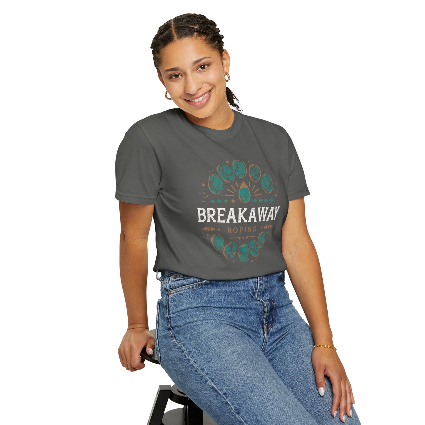 T-Shirt Unisexe Breakaway - Turquoise Simple