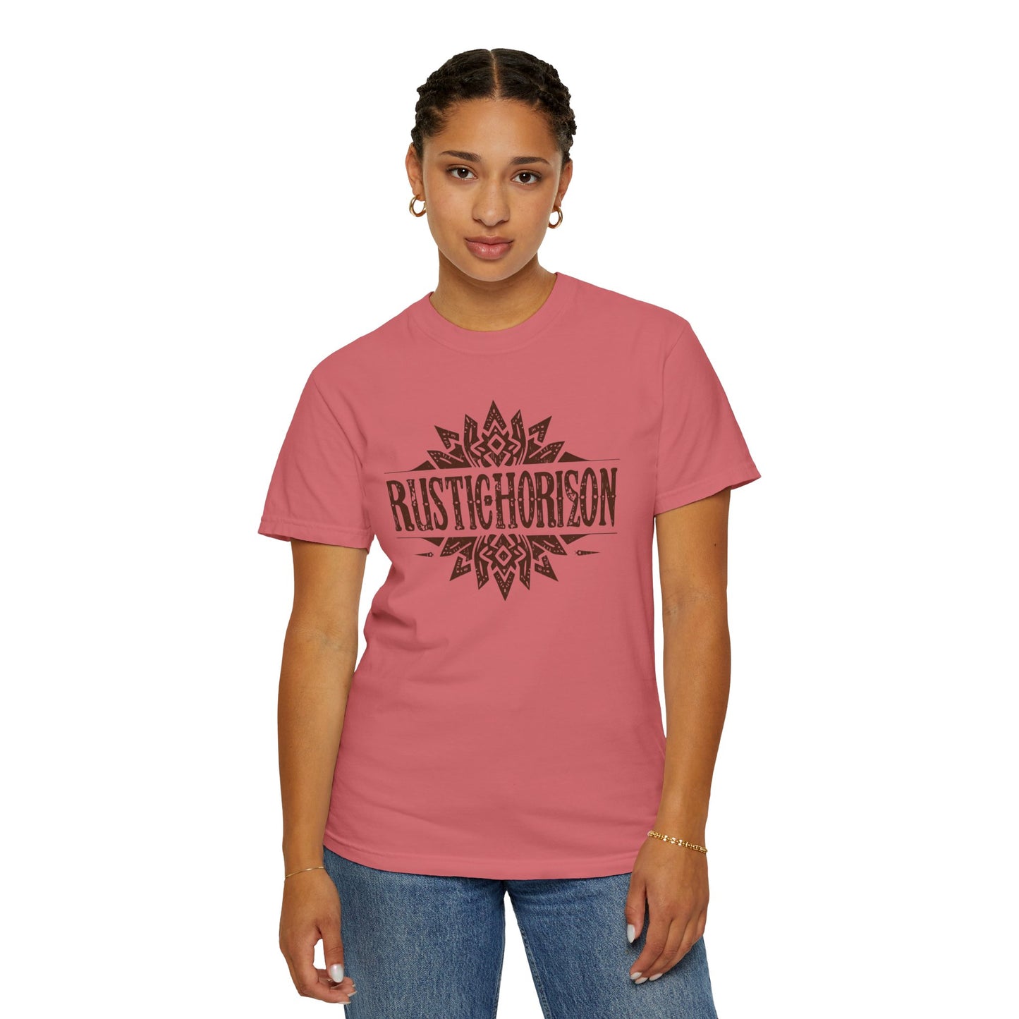 Style Rustic Horizon UNISEX T-Shirt｜Festival Wear, Casual Outfit, Gift for Nature Lovers, Vintage Style Tee, Summer Essential