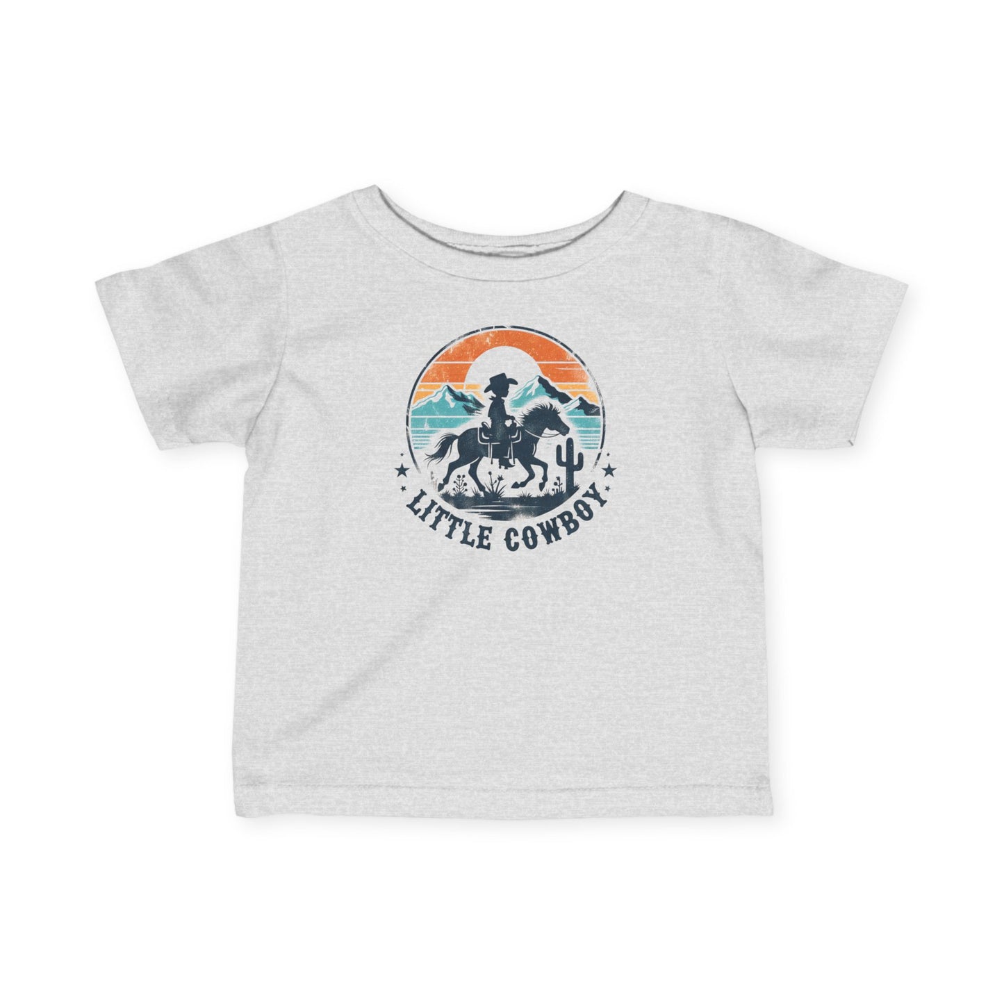 Infant Fine Jersey Tee LITTLE COWBOY