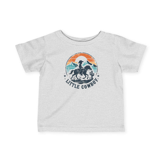 Infant Fine Jersey Tee LITTLE COWBOY