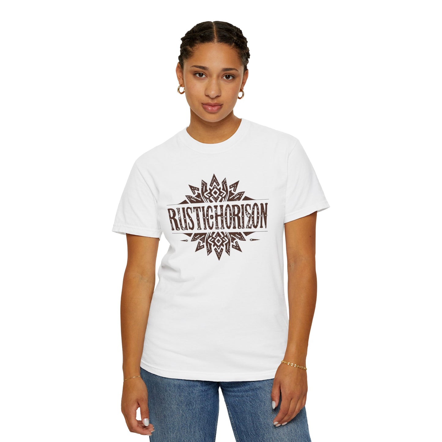 Style Rustic Horizon UNISEX T-Shirt｜Festival Wear, Casual Outfit, Gift for Nature Lovers, Vintage Style Tee, Summer Essential