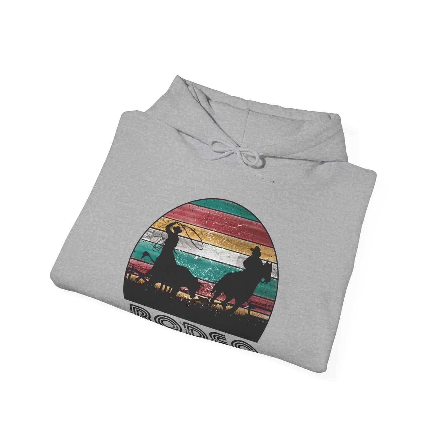 TEAM ROPING RODEO Unisex Heavy Blend™ Hooded Sweatshirt