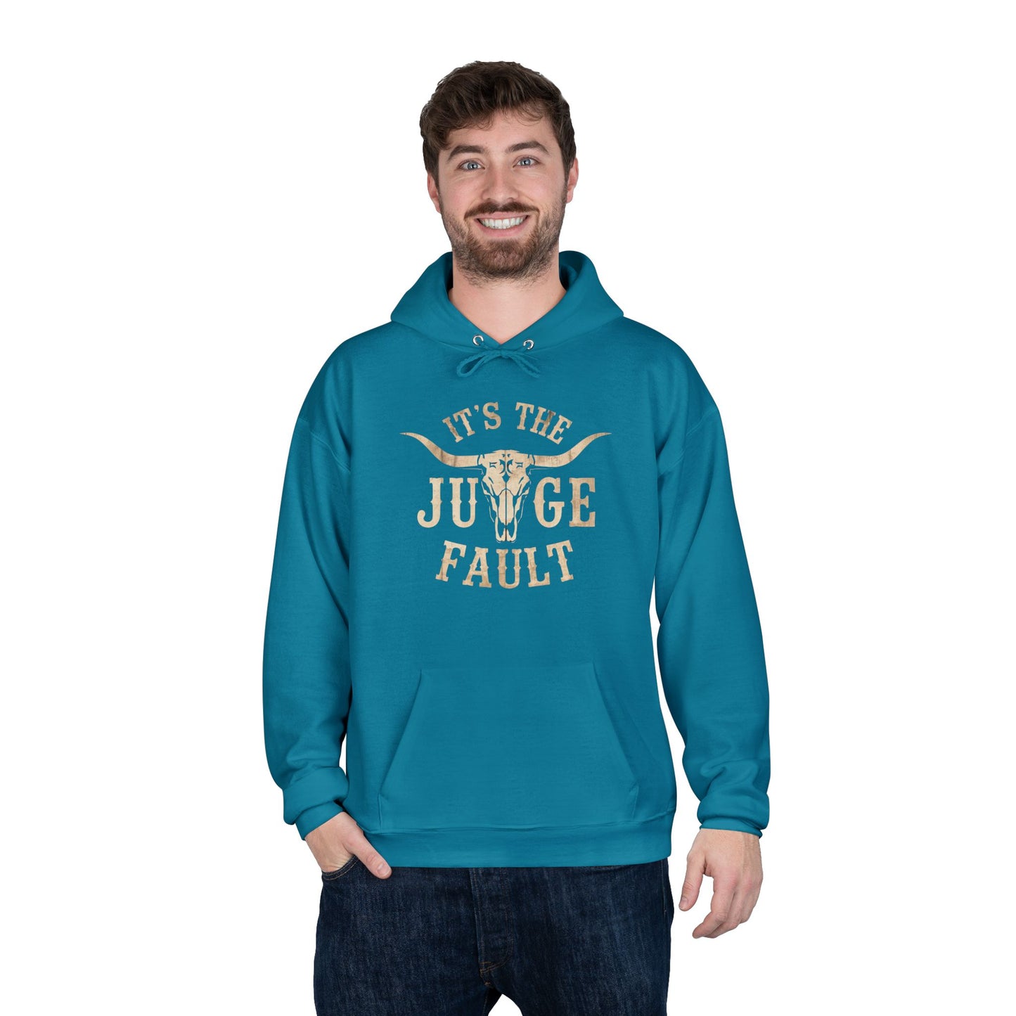 IT'S THE JUDGE FAULT Unisex EcoSmart® Pullover Hoodie Sweatshirt