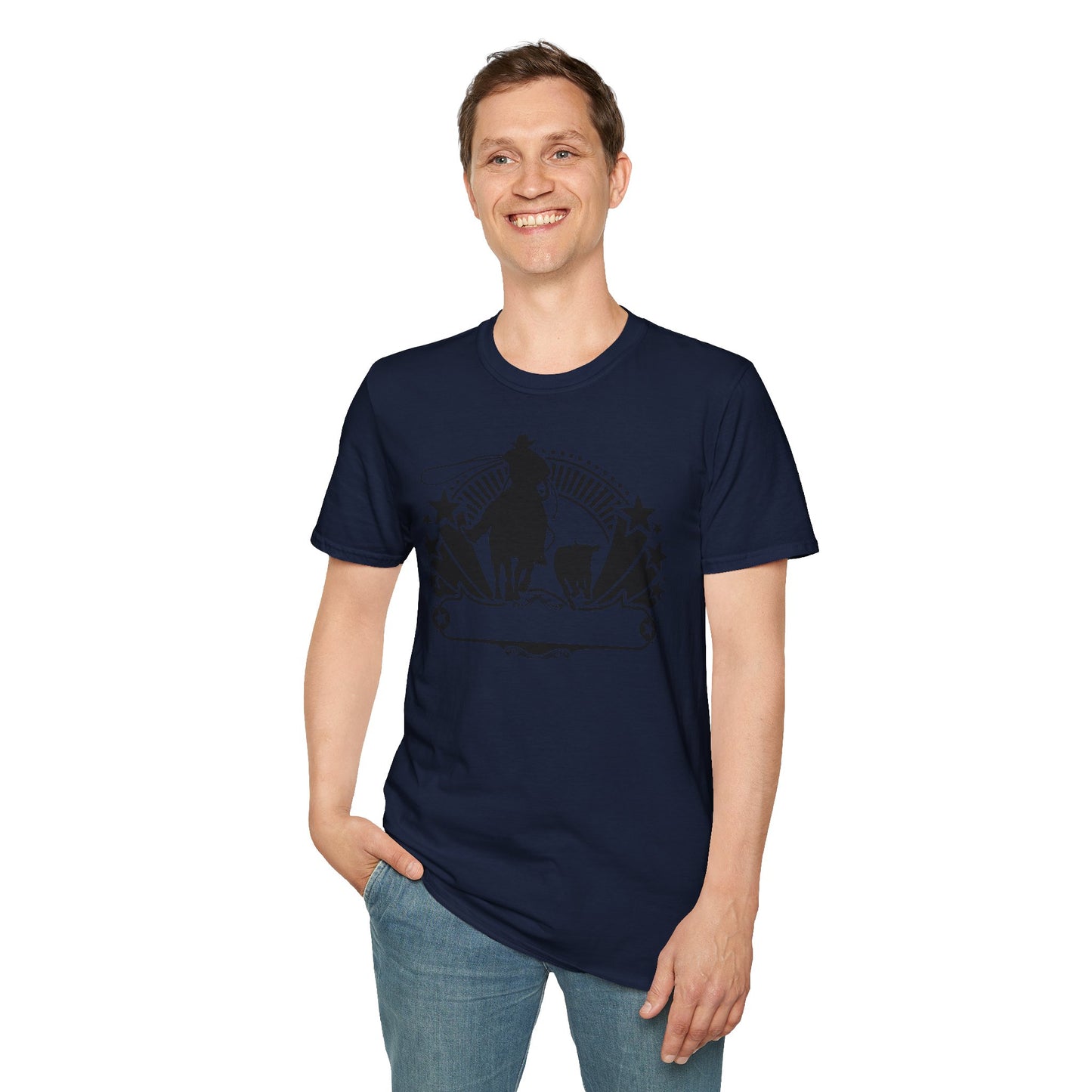Unisex Softstyle T-Shirt CALF ROPING