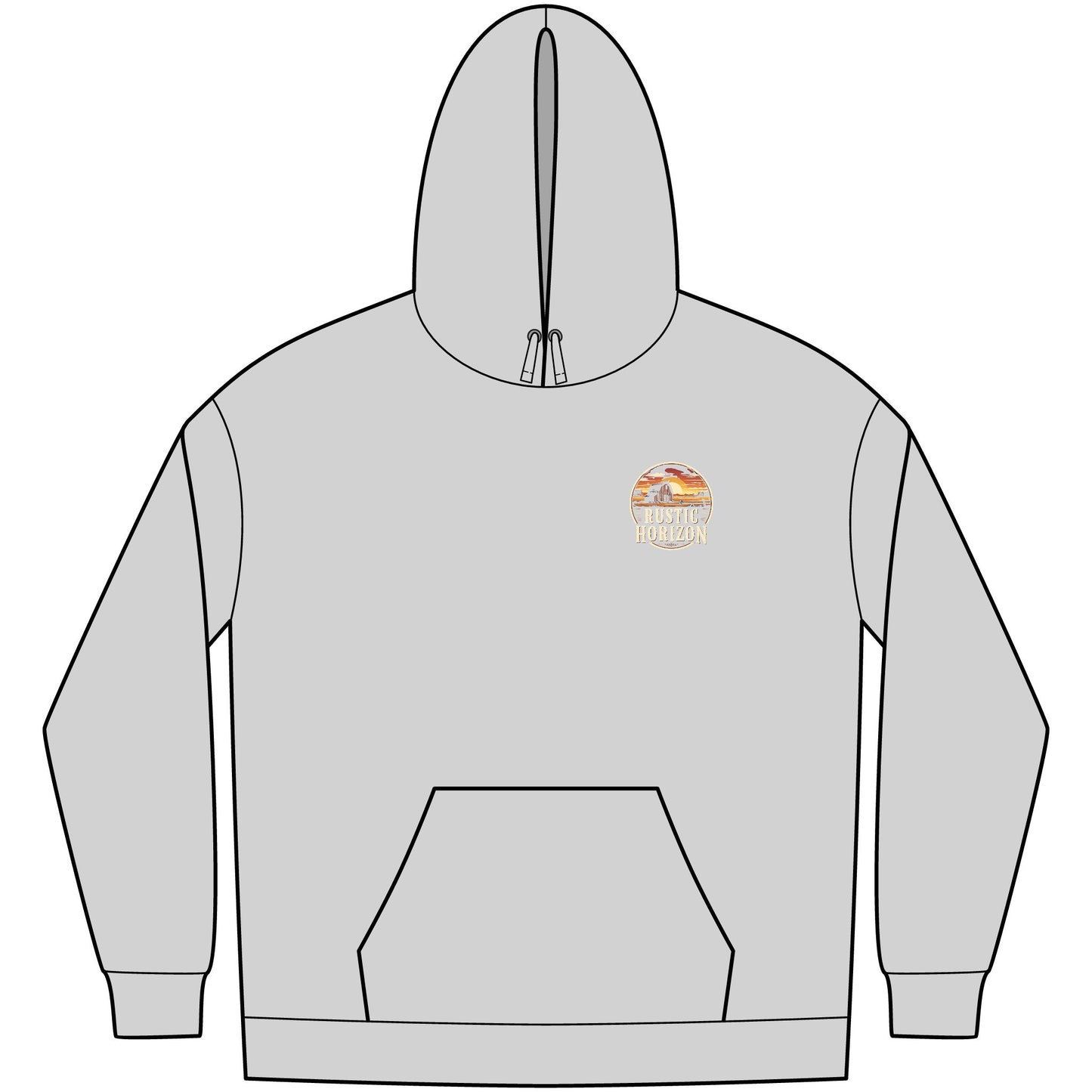 Unisex Western Fleece Hoodie, Rustic Fashion Sweatshirt, Cozy Winter Apparel, Gift for Rodeo Lovers, Casual Outdoor Clothing