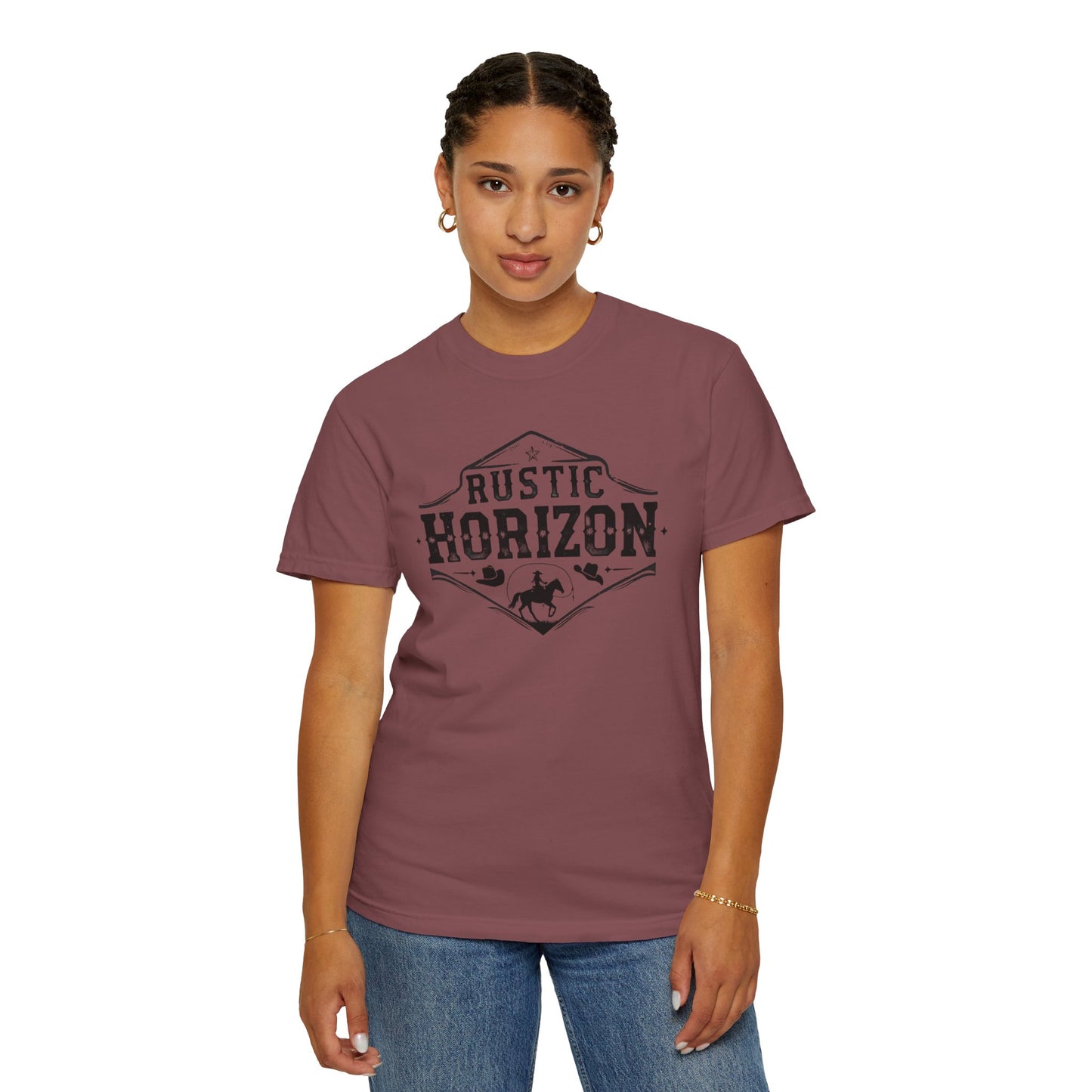 Rustic Horizon Fashion UNISEX T-Shirt｜Festival Wear, Casual Outfit, Gift for Nature Lovers, Vintage Style Tee, Summer Essential