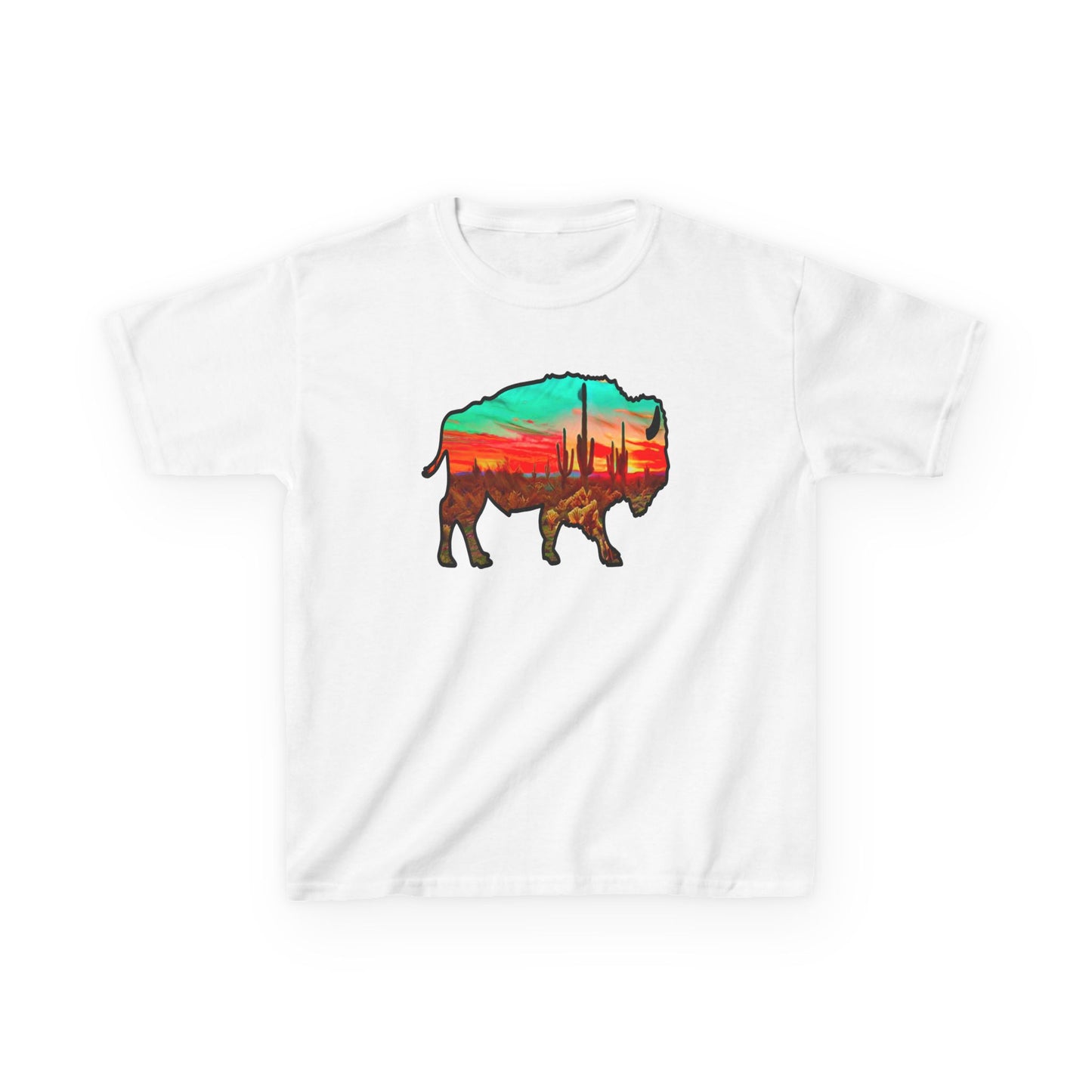 DESERT BISON Kids Heavy Cotton™ Tee