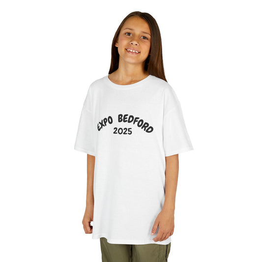 Expo Bedford 2025 Kids Cotton Tee, Youth Festival Shirt, Event T-Shirt, Kid’s Adventure Tee, Summer Celebration Top