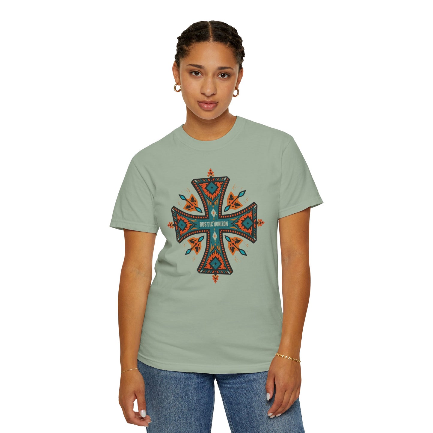 Style Rustic Horizon UNISEX T-Shirt｜Festival Wear, Casual Outfit, Gift for Nature Lovers, Vintage Style Tee, Summer Essential