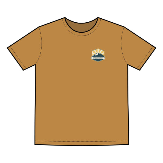 Outlaw Cowboy Men's Faded Tee - Retro Outdoor Vibe