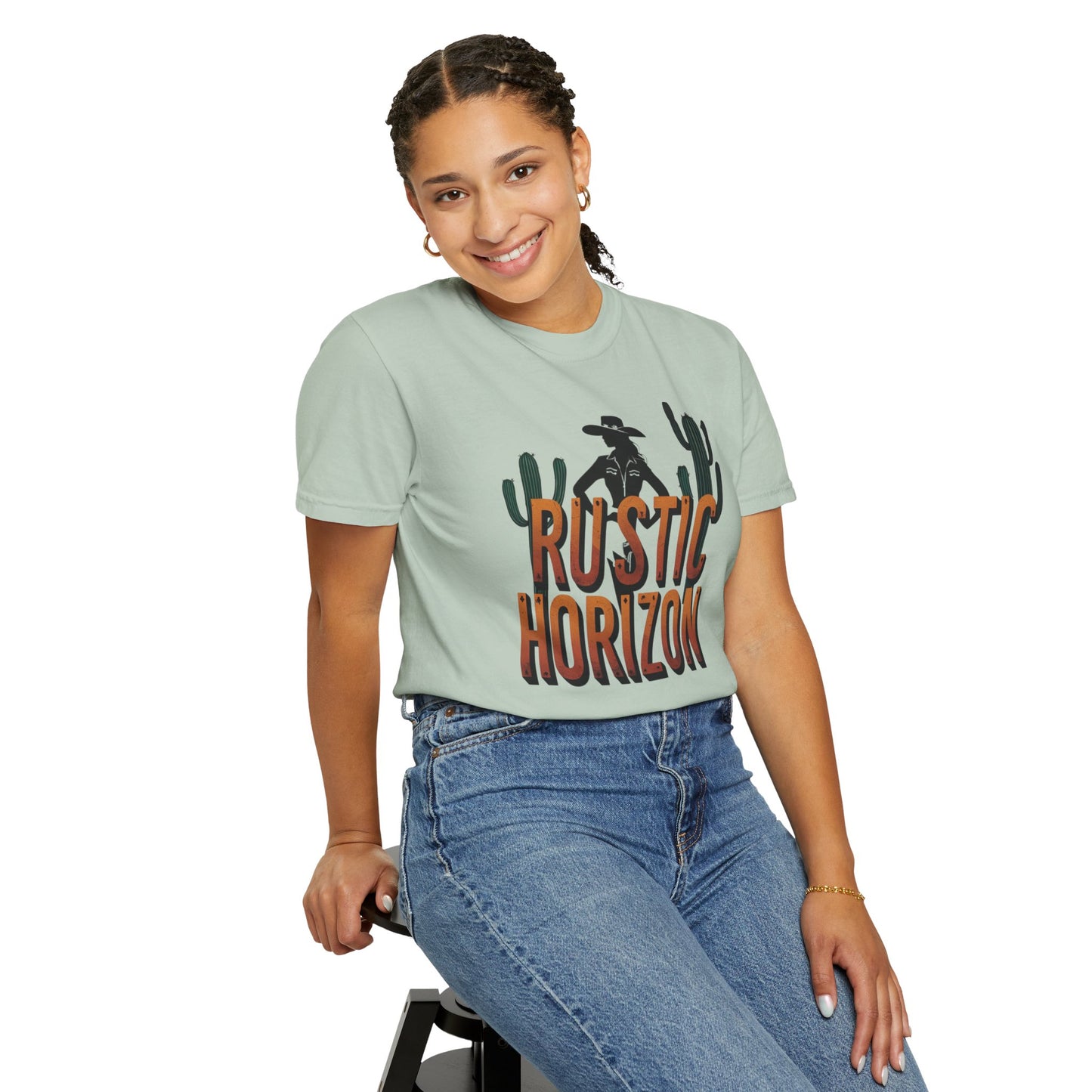 Rustic Horizon UNISEX T-Shirt｜Festival Wear, Casual Outfit, Gift for Nature Lovers, Vintage Style Tee, Summer Essential