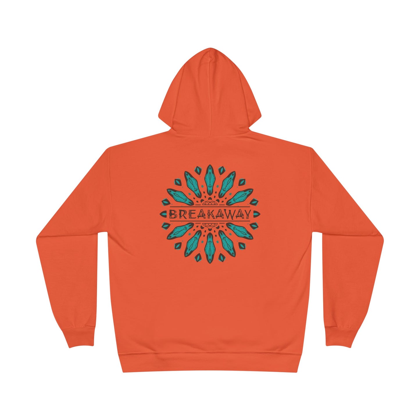 Hoodie Unisexe Breakaway - Turquoise Simple