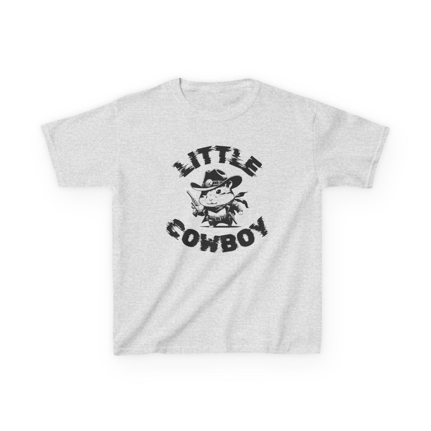 Kids Tee - Little Hamster Cowboy Design