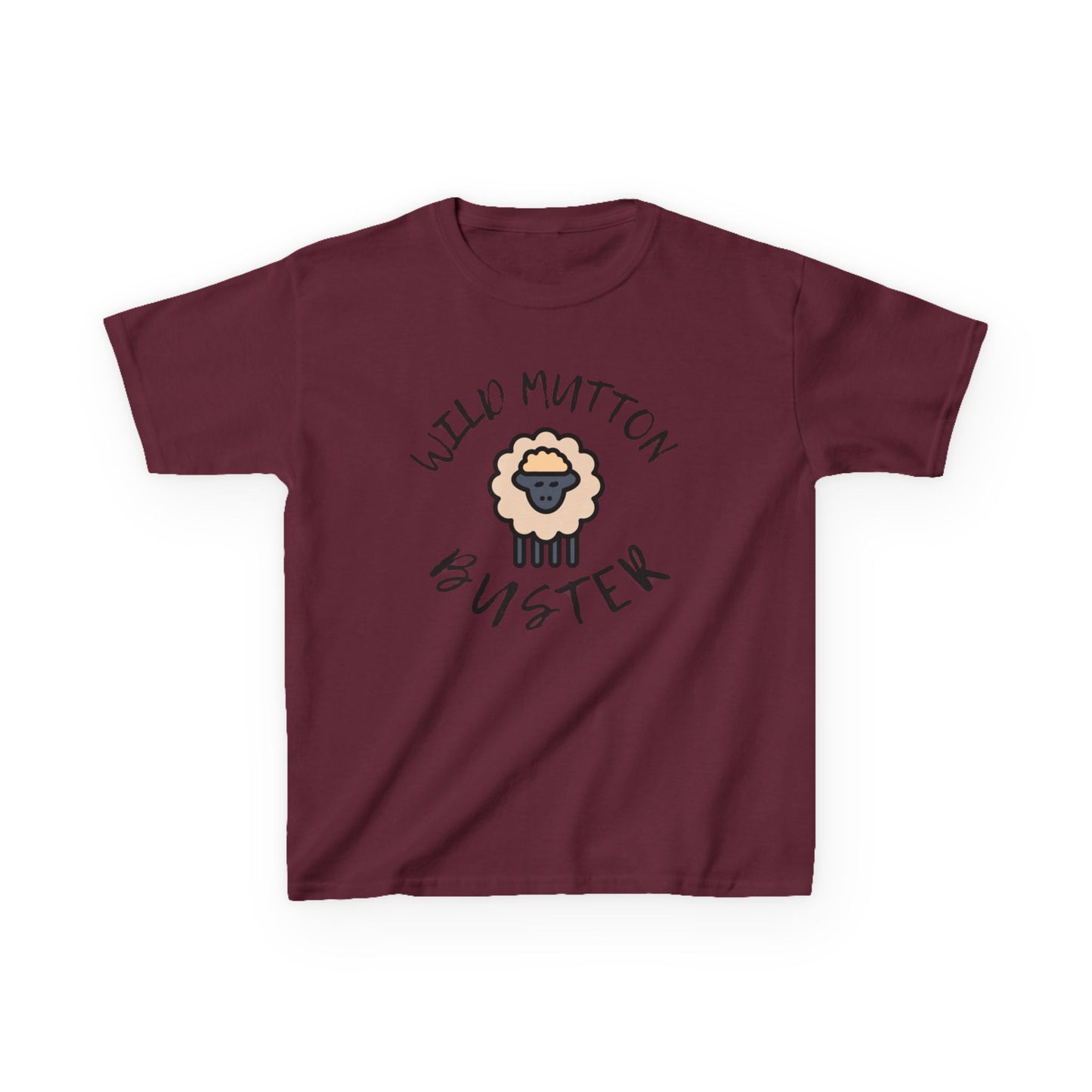 Wild Mutton Buster Kids Tee -  Little Cowboy Design