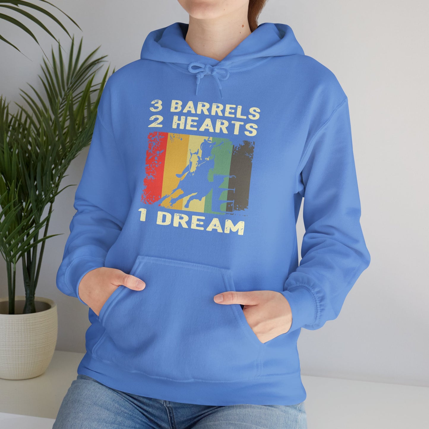 BARREL RACING Unisex Heavy Blend™ Hooded Sweatshirt