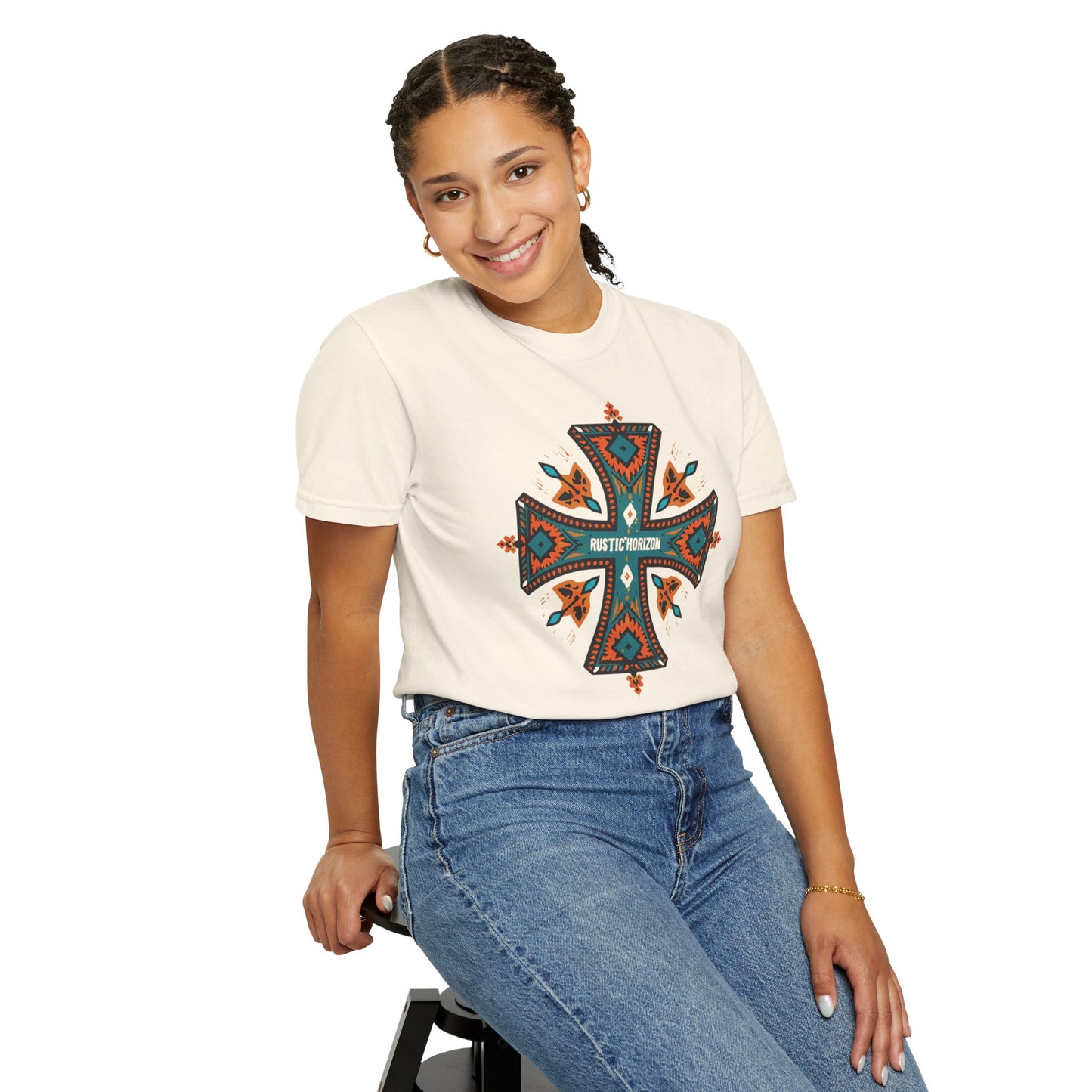 Style Rustic Horizon UNISEX T-Shirt｜Festival Wear, Casual Outfit, Gift for Nature Lovers, Vintage Style Tee, Summer Essential