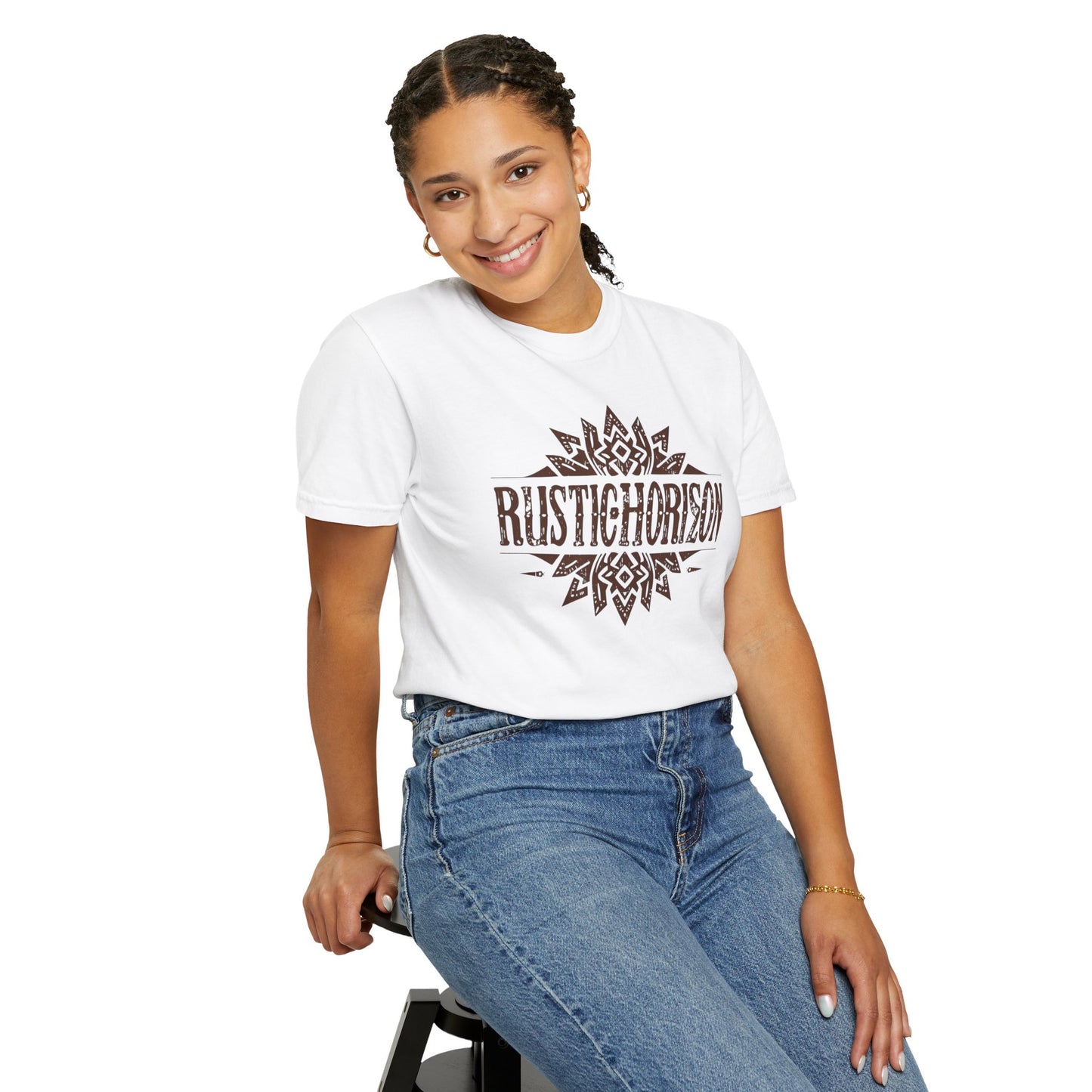 Style Rustic Horizon UNISEX T-Shirt｜Festival Wear, Casual Outfit, Gift for Nature Lovers, Vintage Style Tee, Summer Essential