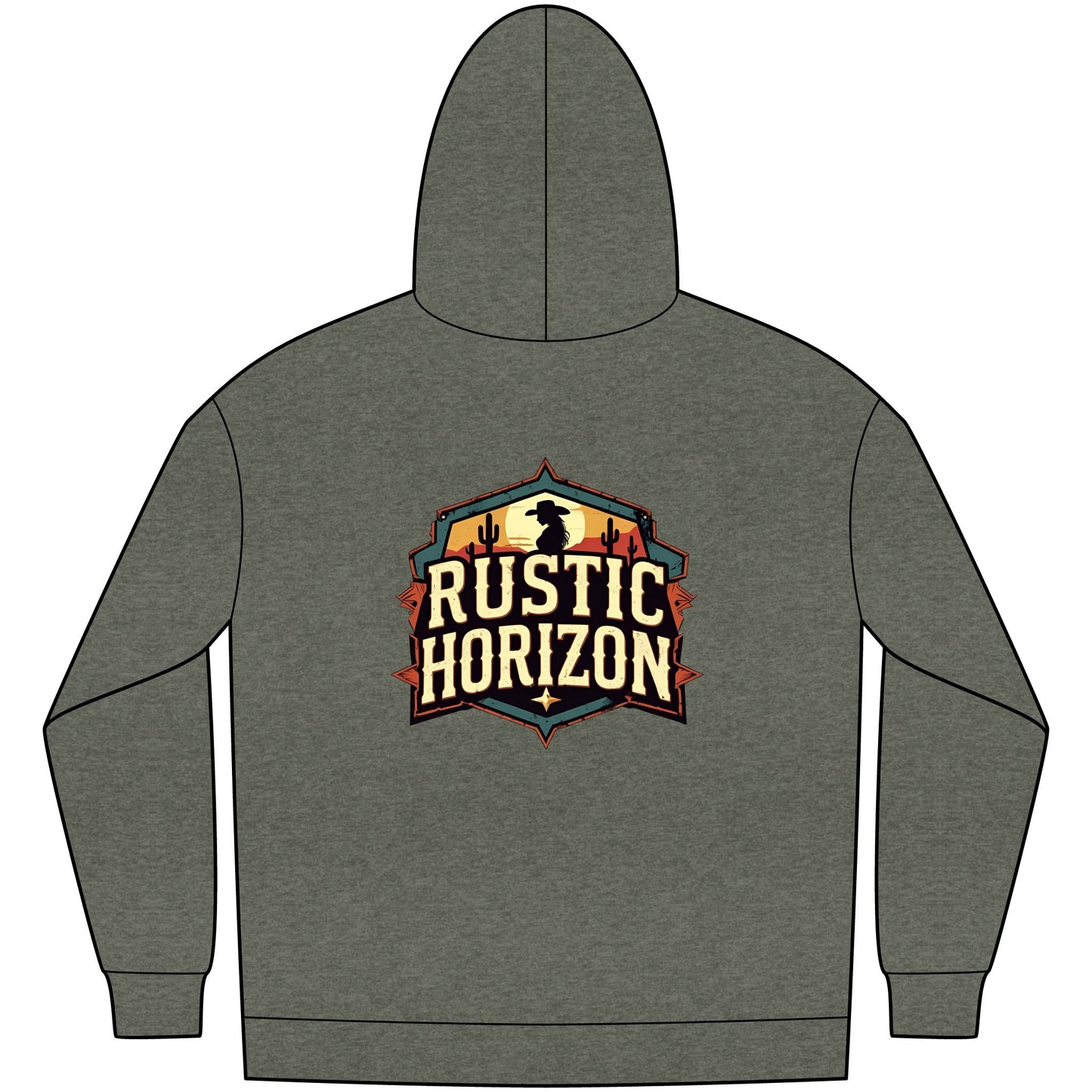 Cowgirl Unisex Western Fleece Hoodie, Rustic Fashion Sweatshirt, Cozy Winter Apparel, Gift for Rodeo Lovers, Casual Outdoor Clothing