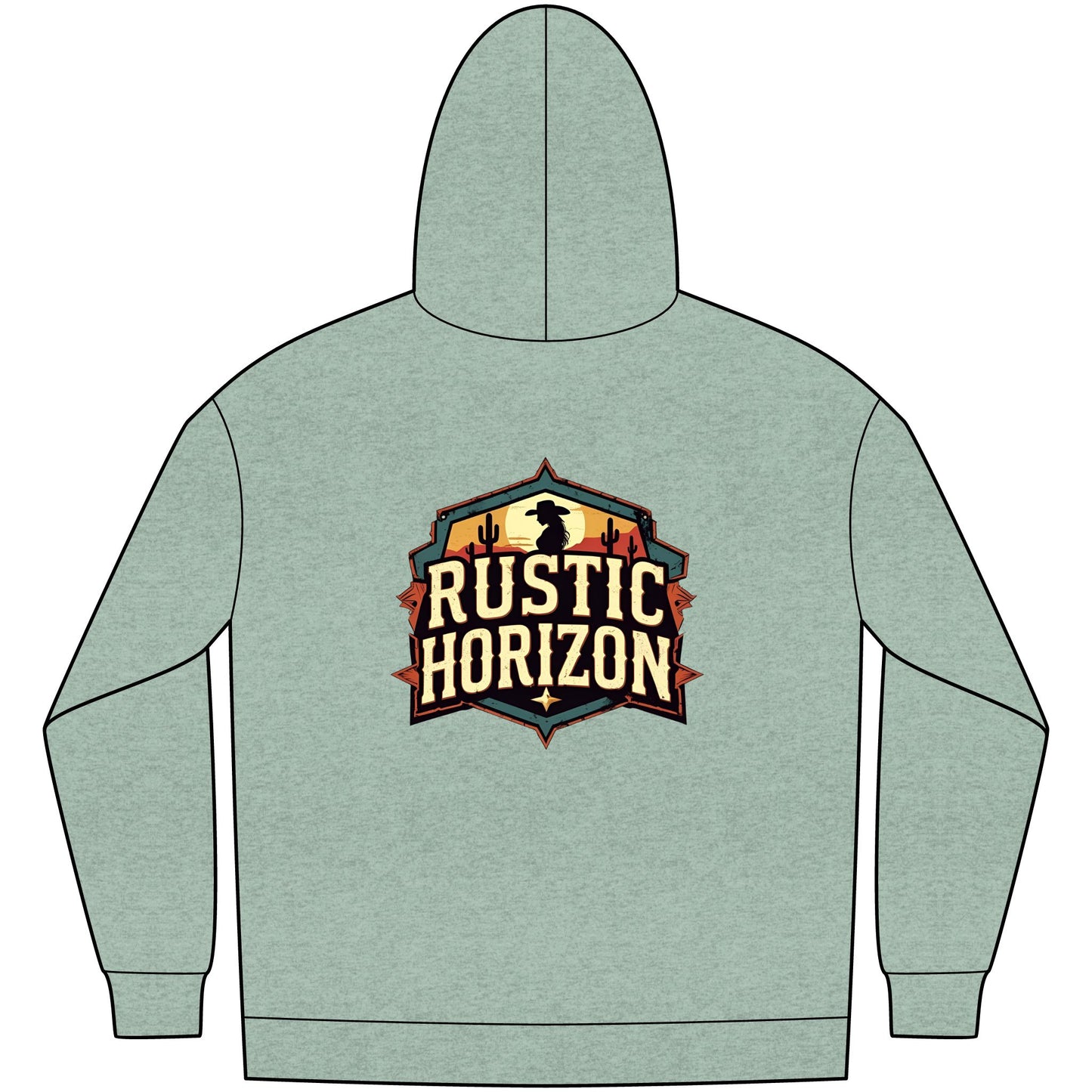 Cowgirl Unisex Western Fleece Hoodie, Rustic Fashion Sweatshirt, Cozy Winter Apparel, Gift for Rodeo Lovers, Casual Outdoor Clothing