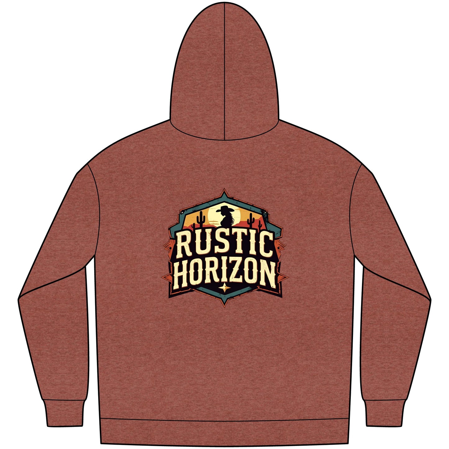 Cowgirl Unisex Western Fleece Hoodie, Rustic Fashion Sweatshirt, Cozy Winter Apparel, Gift for Rodeo Lovers, Casual Outdoor Clothing