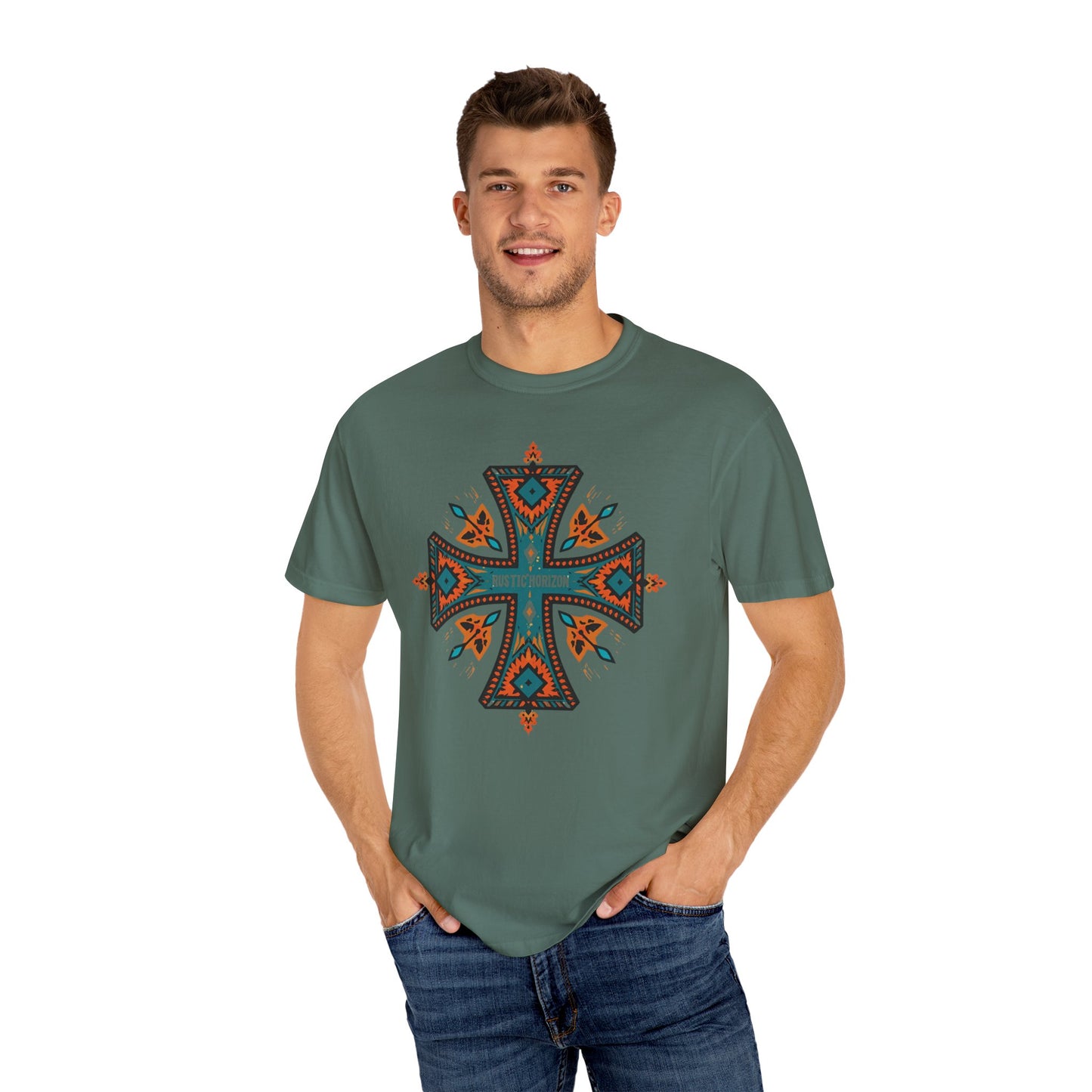 Style Rustic Horizon UNISEX T-Shirt｜Festival Wear, Casual Outfit, Gift for Nature Lovers, Vintage Style Tee, Summer Essential