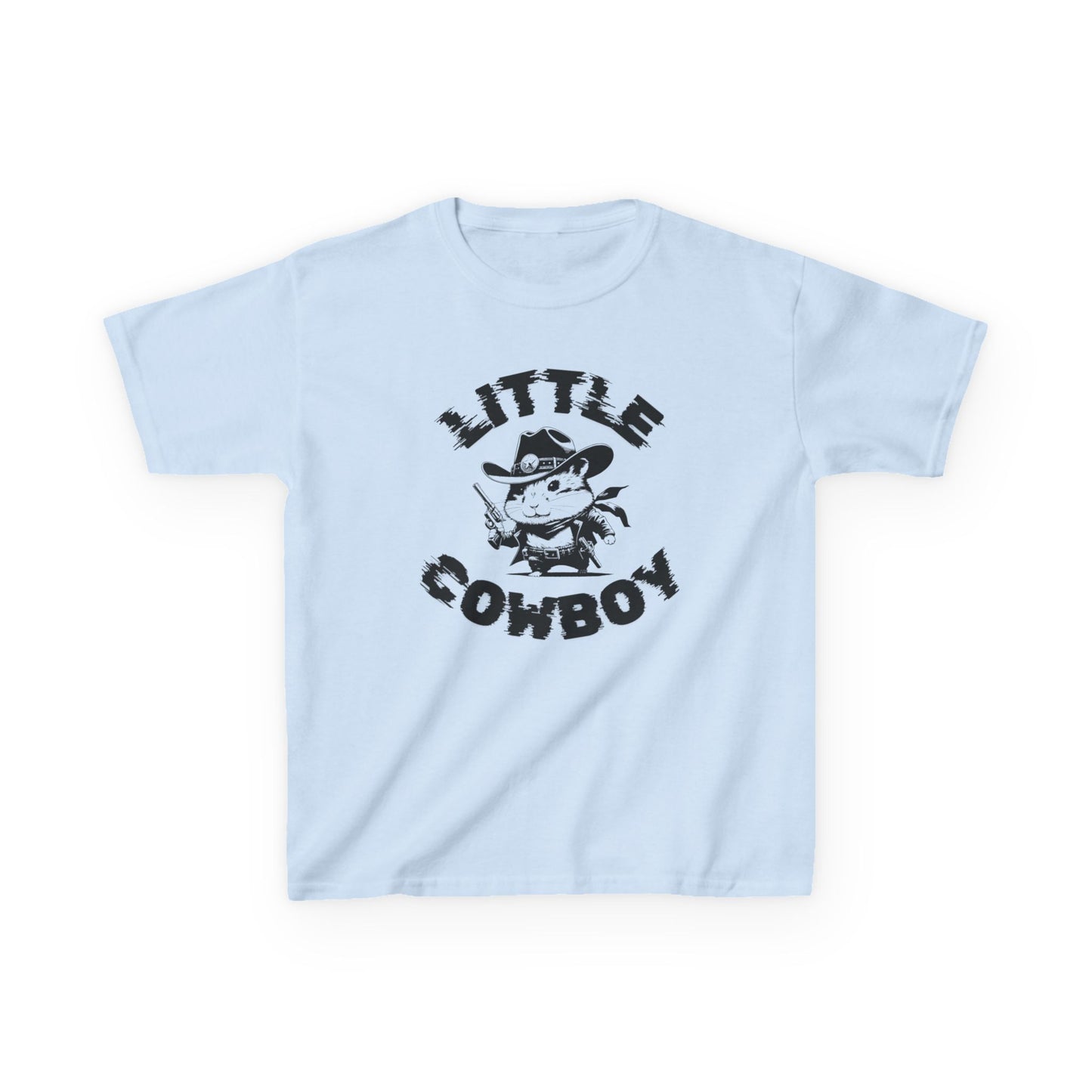 Kids Tee - Little Hamster Cowboy Design