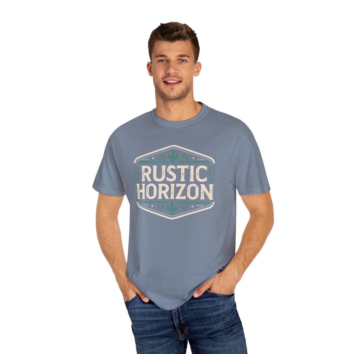 Style Rustic Horizon UNISEX T-Shirt｜Festival Wear, Casual Outfit, Gift for Nature Lovers, Vintage Style Tee, Summer Essential