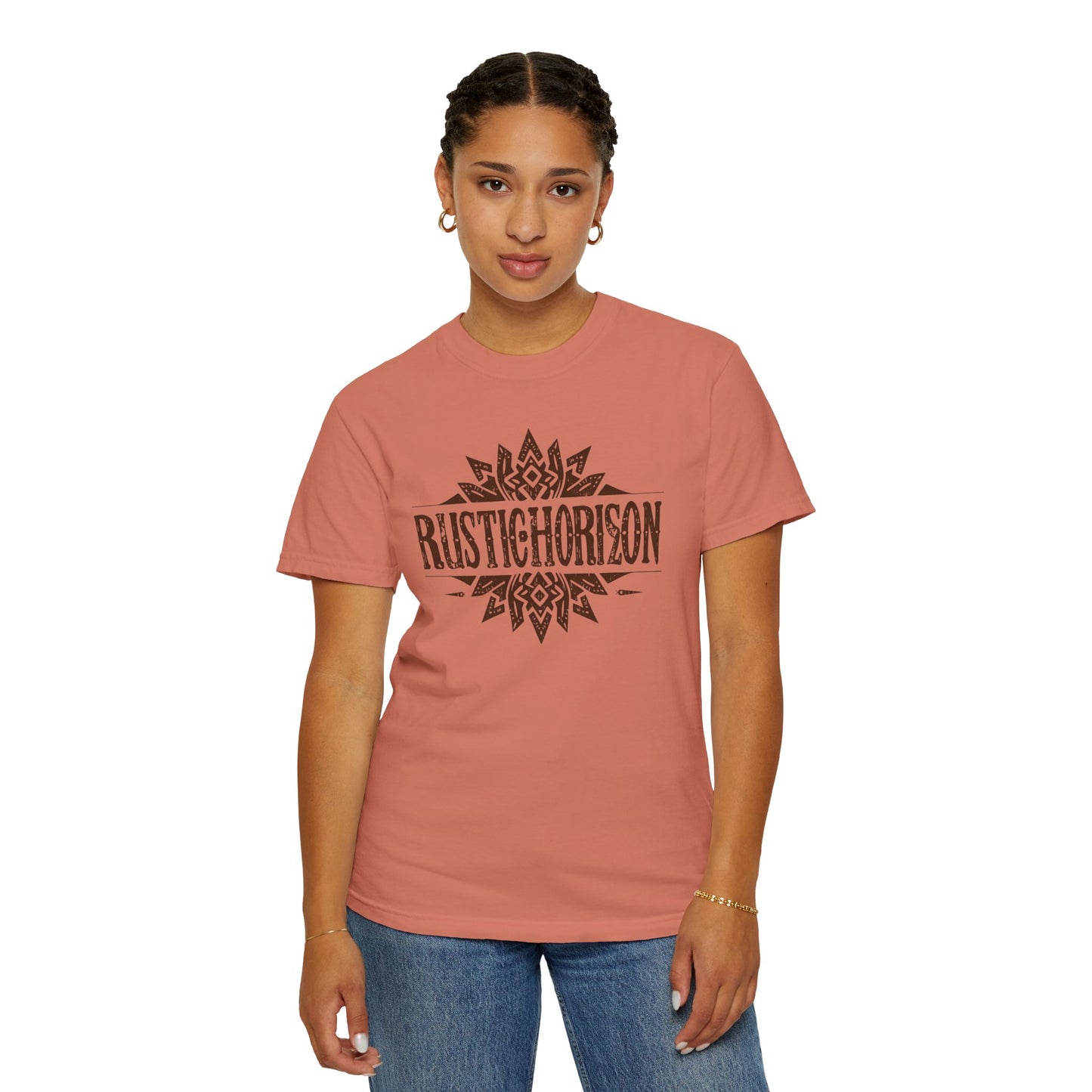 Style Rustic Horizon UNISEX T-Shirt｜Festival Wear, Casual Outfit, Gift for Nature Lovers, Vintage Style Tee, Summer Essential