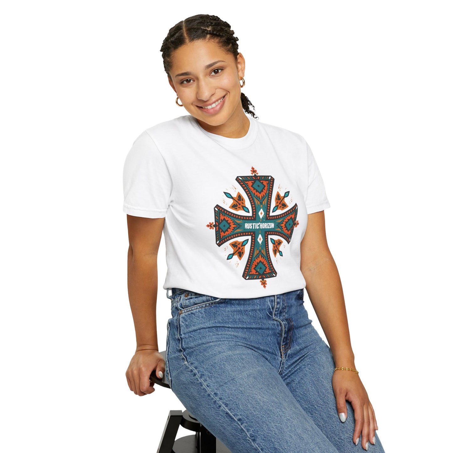 Style Rustic Horizon UNISEX T-Shirt｜Festival Wear, Casual Outfit, Gift for Nature Lovers, Vintage Style Tee, Summer Essential