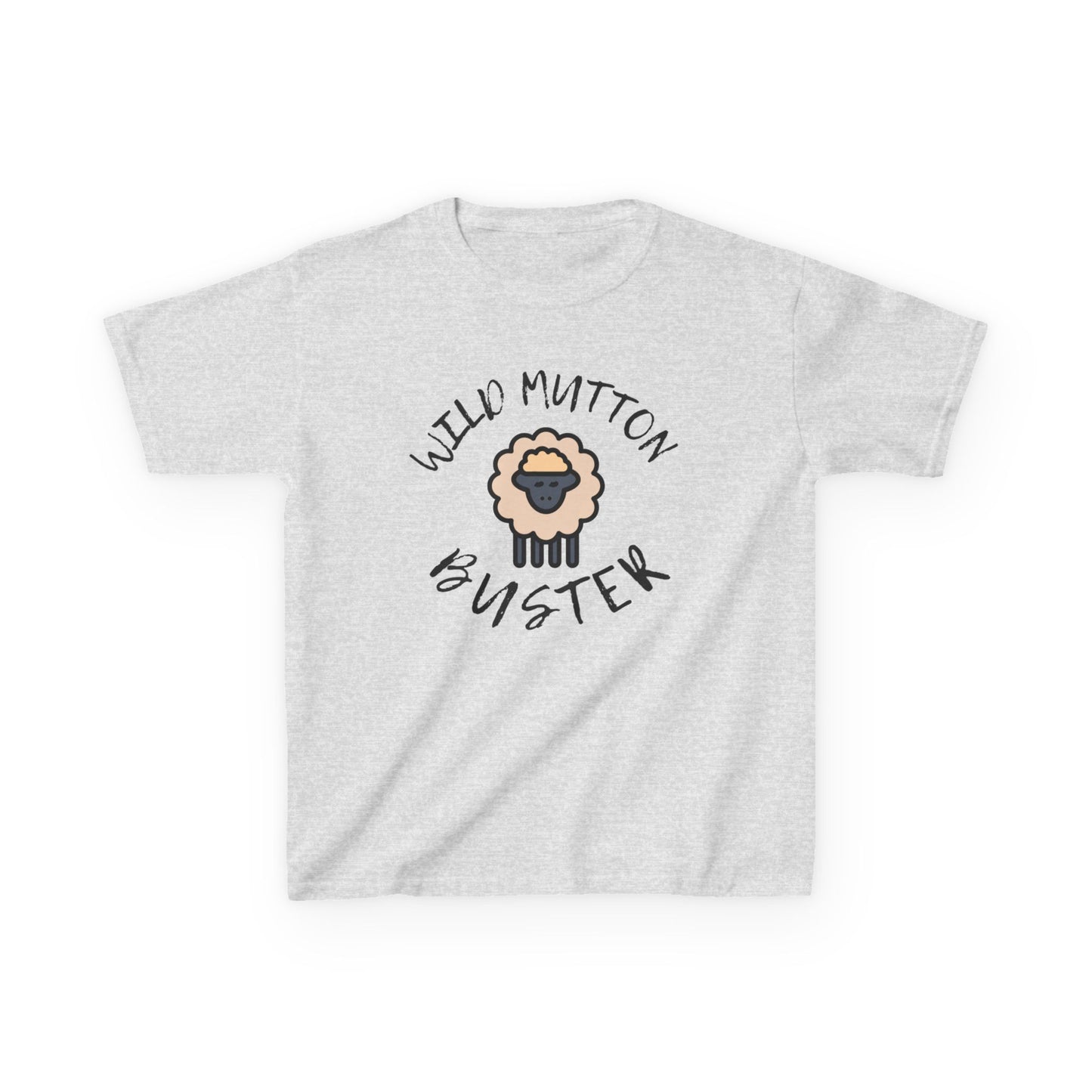 Wild Mutton Buster Kids Tee -  Little Cowboy Design
