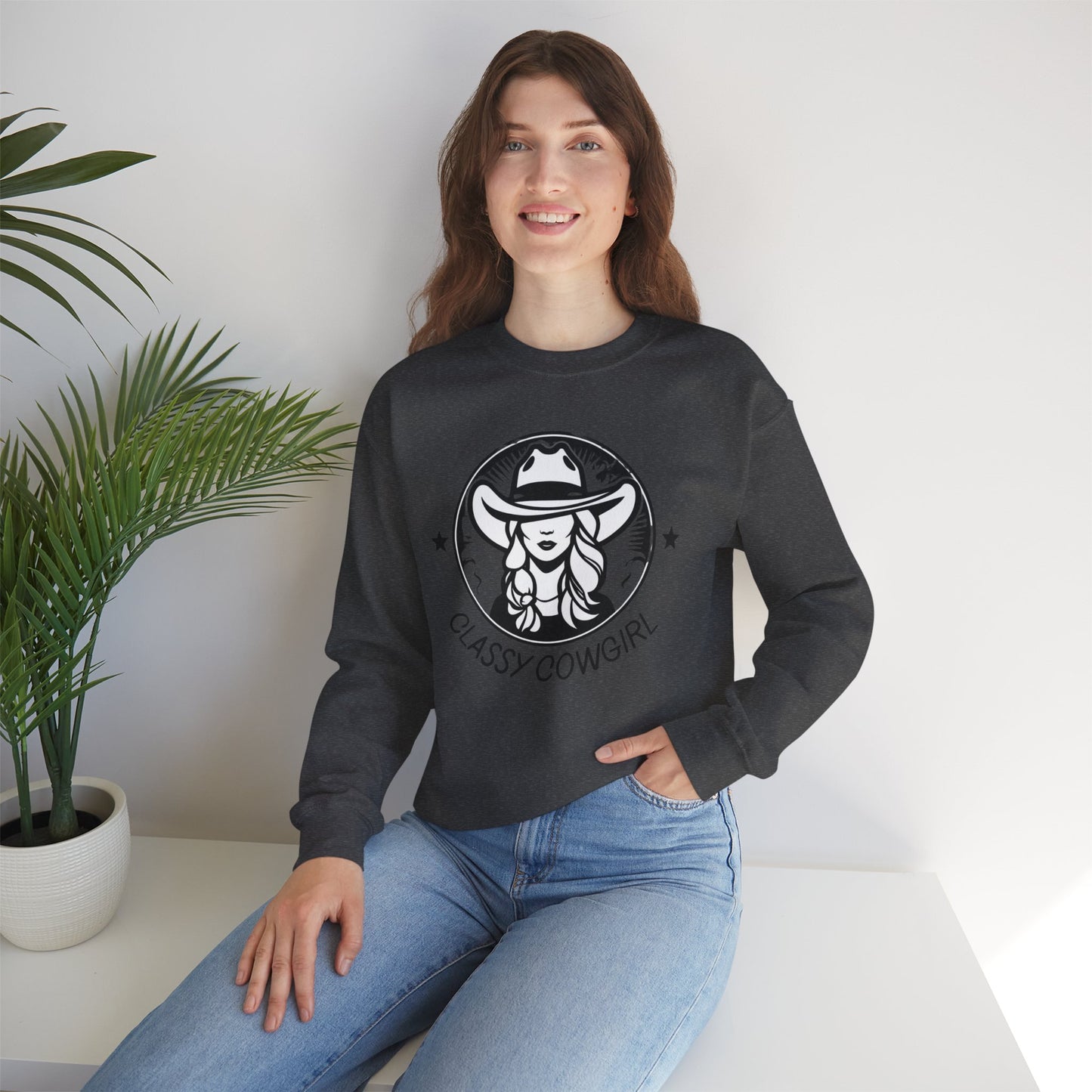 Classy Cowgirl Fashion Sweatshirt