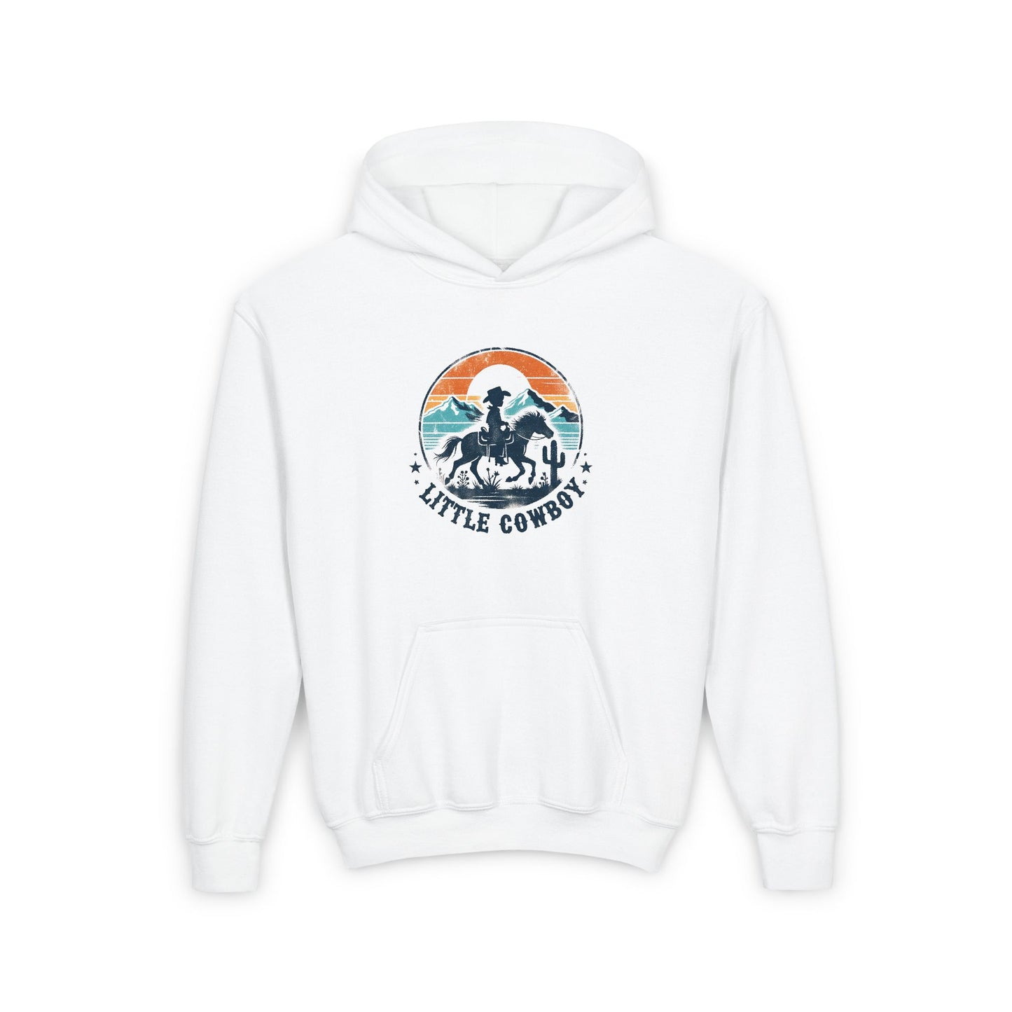LITTLE COWBOY Youth Heavy Blend Hooded Sweatshirt