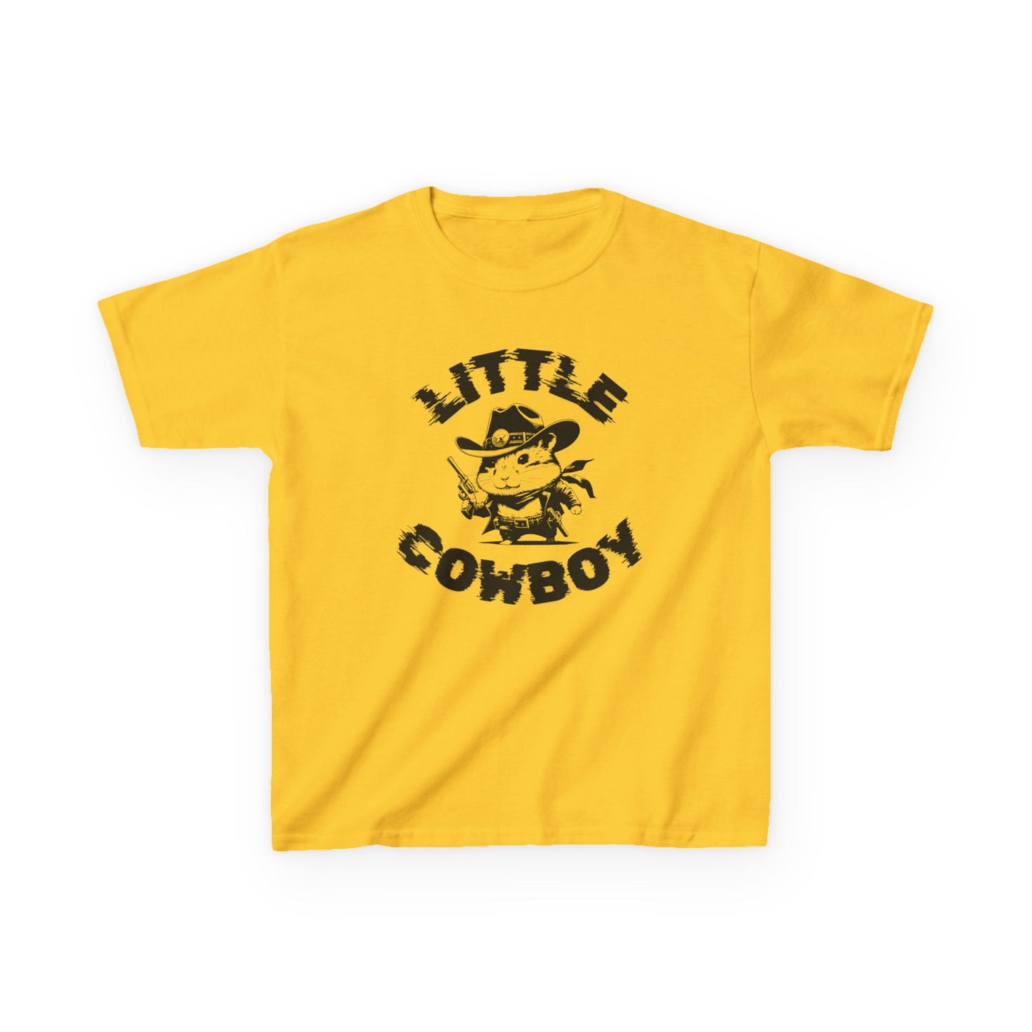 Kids Tee - Little Hamster Cowboy Design